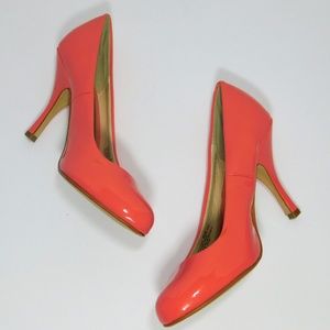 Chinese Laundry New Love Coral Pink Patent Pumps 9.5